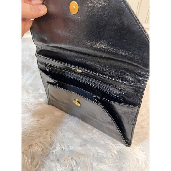 BUENO black Vintage Clutch Style Bag new - Picture 11 of 11